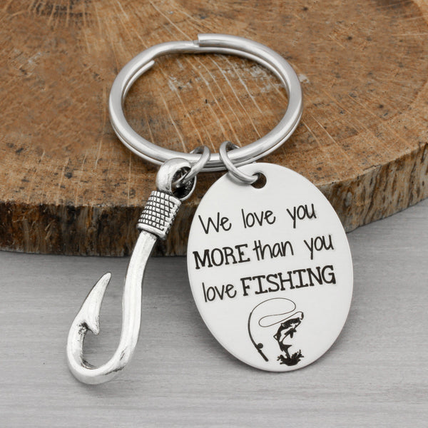 Buy Keychain for Son Key Chain for Teen Boy Fishermen Gift Fishing Gifts  for Men Funny Keychain for Son in Law Christmas for Brother in Law Gift  Online in India 