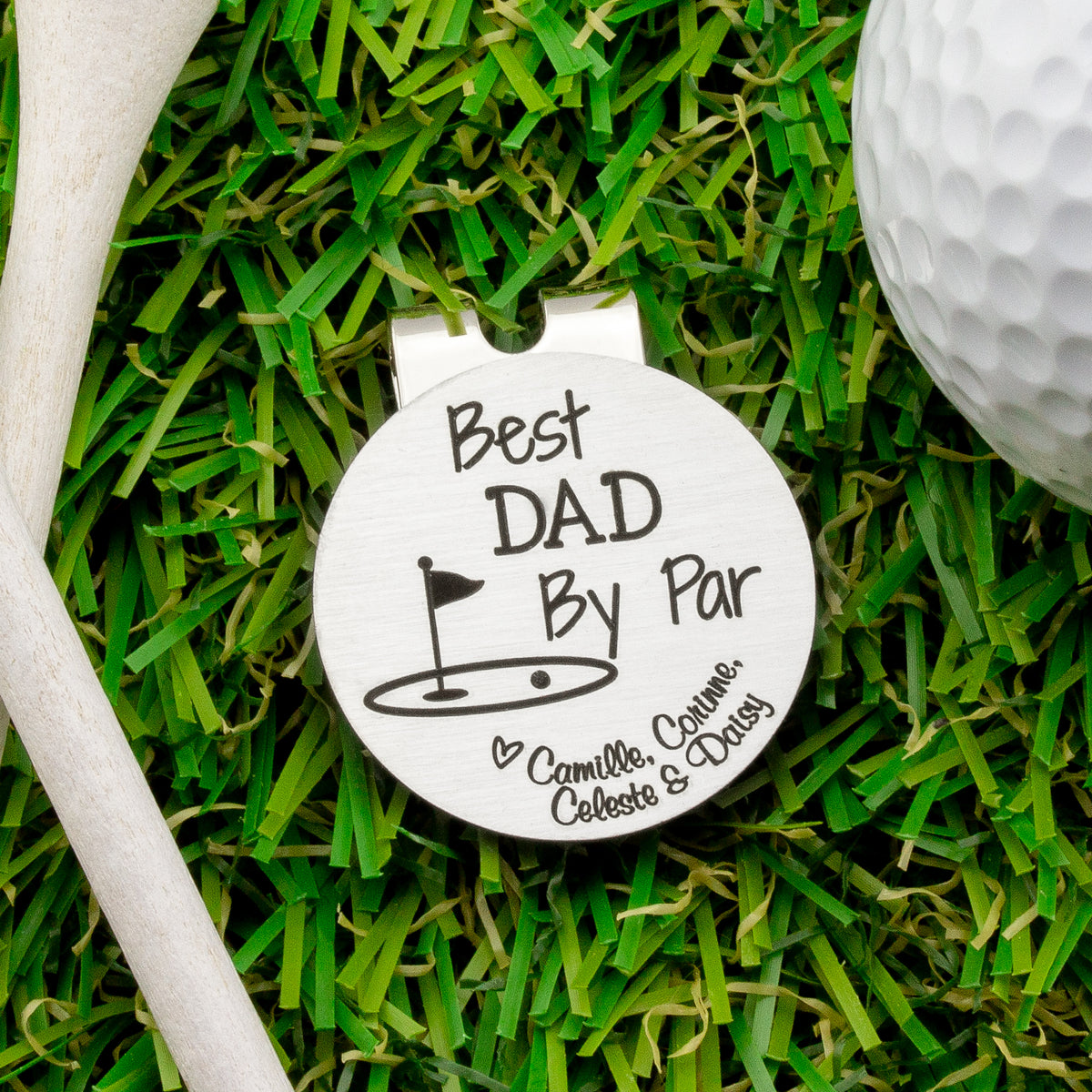 Easy DIY Golf Gift from the Kids: Golf Ball Markers - Merriment Design