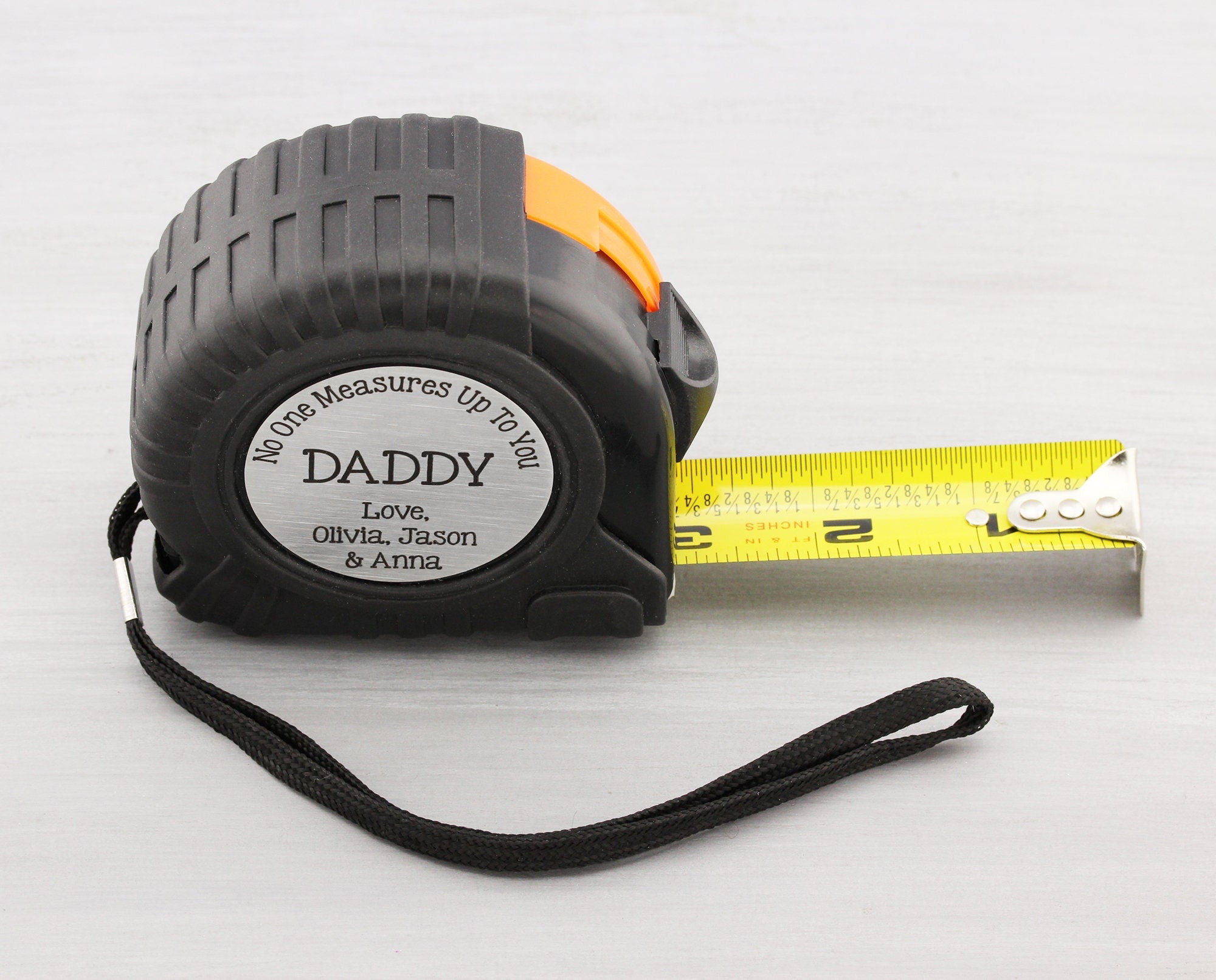 Personalized Tape Measure; Gift for Dad, Grandpa, Husband; Tool For Da –  TrueLove Designs Shop
