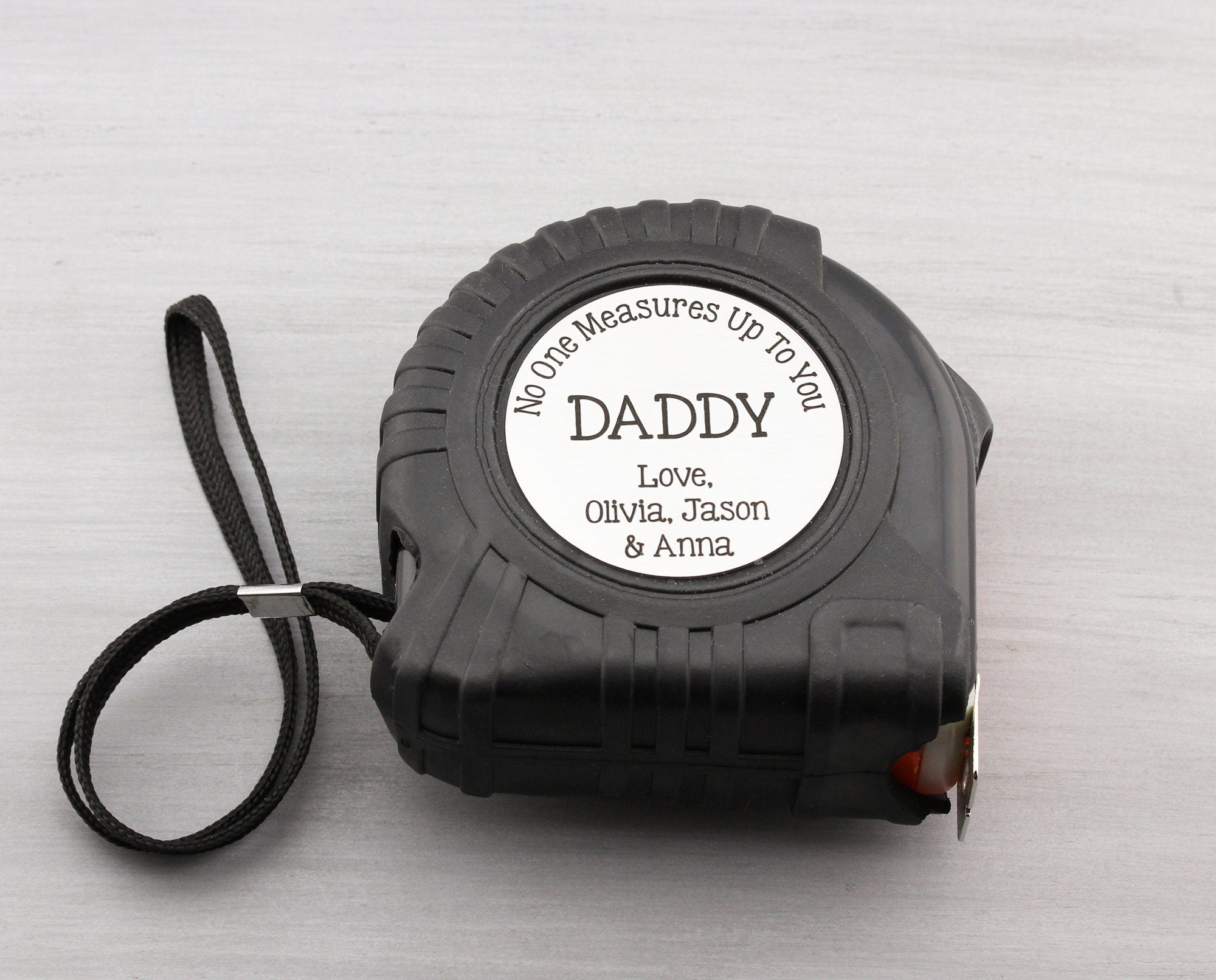 Personalized Tape Measure; Gift for Dad, Grandpa, Husband; Tool For Da –  TrueLove Designs Shop