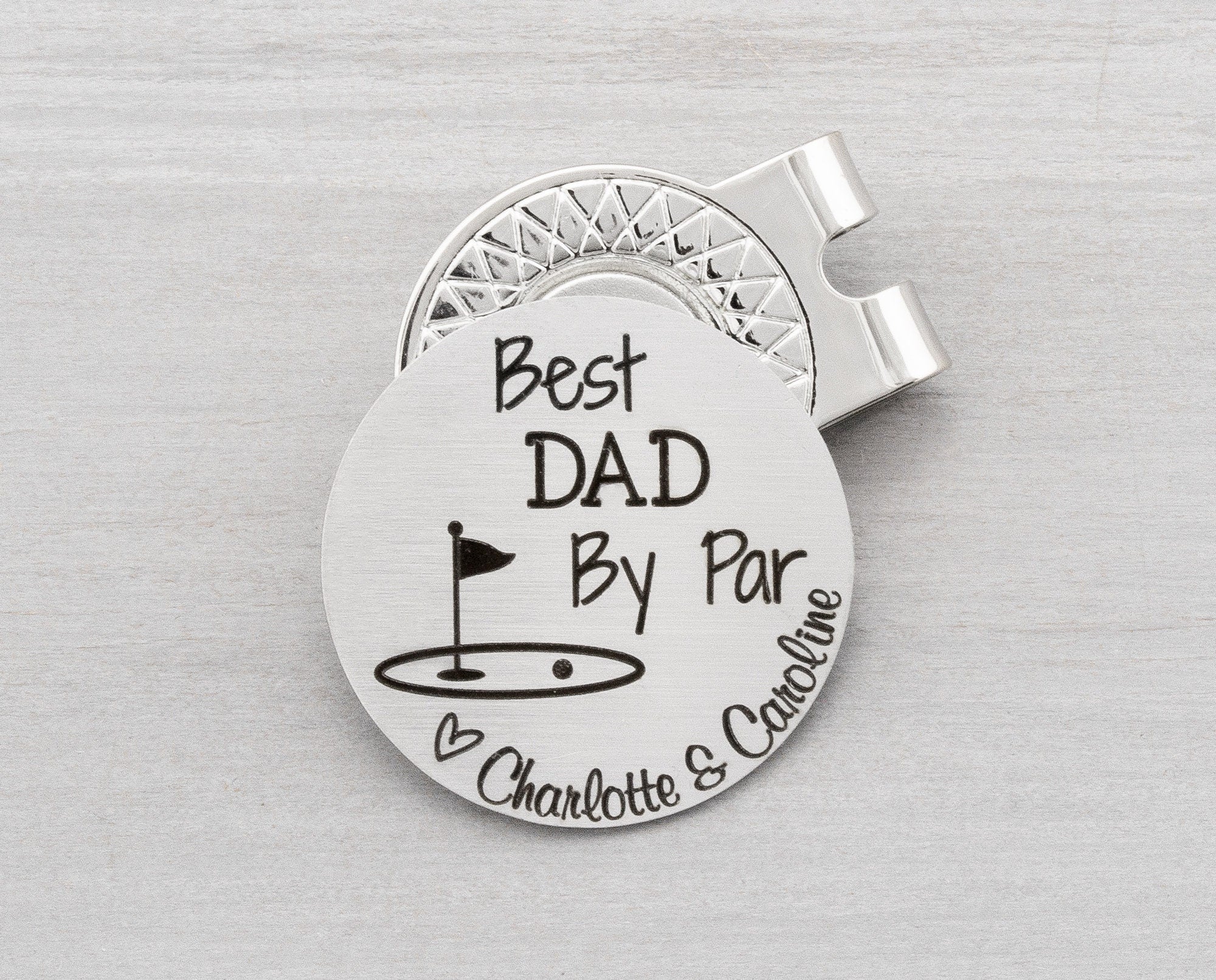 Best Dad By Par Custom Kids Names, Christmas Golf Gift For Dad, Dad Golf  Gift Sign - Best Personalized Gifts For Everyone